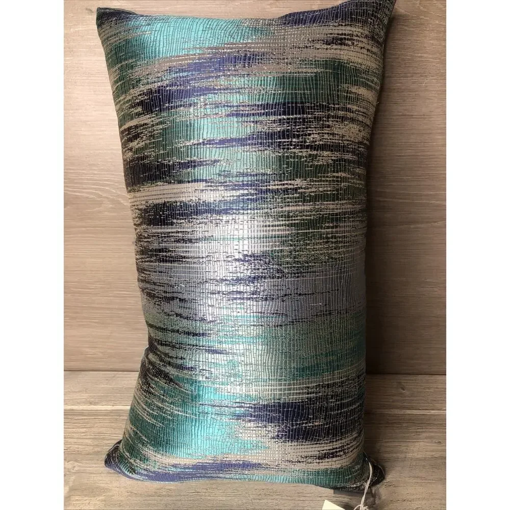 Aviva Stanoff Decorative Pillow Eucalyptus Malachite Velvet